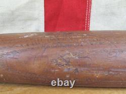 Vintage 1930s Hillerich Bradsby H&B Wood Baseball Bat HOF Charles Gehringer 36