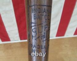 Vintage 1930s Indiana Bat Co. Wood Sure Hit Baseball Bat 33 No. 183 Paoli, Indiana