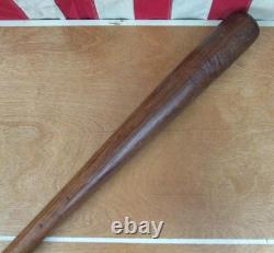 Vintage 1930s Indiana Bat Co. Wood Sure Hit Baseball Bat 33 No. 183 Paoli, Indiana