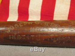 Vintage 1930s Joseph G. Krens Wood Institution Baseball Bat 34 No. 16A Antique