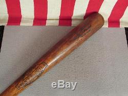 Vintage 1930s Kren's Klouter Wood Baseball Bat Joseph G Kren 33 Joe Benes Model