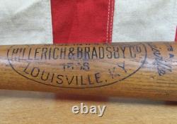 Vintage 1930s Louisville Slugger H&B Baseball Bat Babe Ruth 150S Pro Model 33