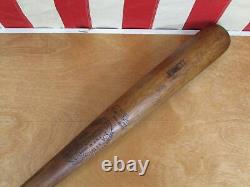 Vintage 1930s Louisville Slugger H&B Wood 125 Baseball Bat Jennett 35 Antique