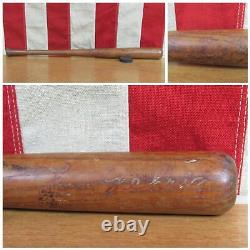 Vintage 1930s Louisville Slugger H&B Wood Baseball Mini Bat HOF Lou Gehrig 16