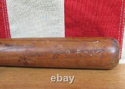 Vintage 1930s Louisville Slugger H&B Wood Baseball Mini Bat HOF Lou Gehrig 16