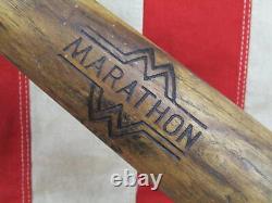 Vintage 1930s Marathon Wood Baseball Bat Pepper Martin 4359 Special Semi Pro 34