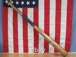 Vintage 1930s Reach Wood Gold Decal Baseball Bat Resilite Sam Leslie Model 35