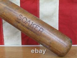 Vintage 1930s TruSport Wood Soaker Baseball Bat Hank Greenberg Model Tryon 36