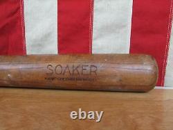 Vintage 1930s TruSport Wood Soaker Baseball Bat Hank Greenberg Model Tryon 36