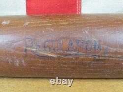 Vintage 1930s Winner Wood Baseball Bat Regulation 36 Hillerich Bradsby Co. 4of4