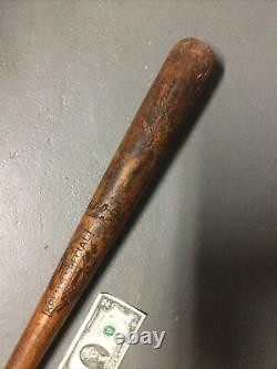 Vintage 1931 Kren Joe Benes Game Used Baseball Bat St. Louis Cardinals