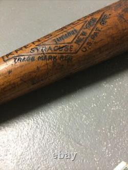 Vintage 1931 Kren Joe Benes Game Used Baseball Bat St. Louis Cardinals