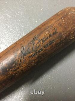 Vintage 1931 Kren Joe Benes Game Used Baseball Bat St. Louis Cardinals