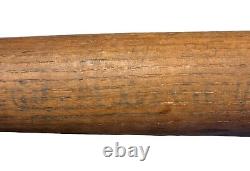 Vintage 1935 Ray Harrell St Louis Cardinals Sidewritten Lathe Index Baseball Bat