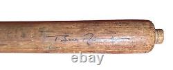 Vintage 1935 Ray Harrell St Louis Cardinals Sidewritten Lathe Index Baseball Bat