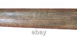 Vintage 1935 Ray Harrell St Louis Cardinals Sidewritten Lathe Index Baseball Bat