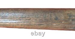 Vintage 1935 Ray Harrell St Louis Cardinals Sidewritten Lathe Index Baseball Bat