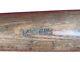 Vintage 1939 Paul Mcginnis Seattle Rainiers Game Used Sidewritten Baseball Bat