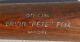 Vintage 1940 Spalding 135 Baseball Bat Ervin Pete Fox. Cracked. 36