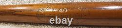 Vintage 1940's Louisville Slugger Mini 16 Baseball Bat Ham Schulte Phillies