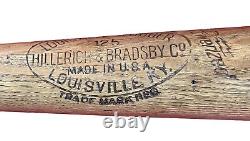 Vintage 1940's Mickey Vernon Game Used Louisville Slugger Baseball Bat Indians