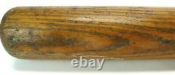 Vintage 1940s Adirondack Wood Baseball Bat Lou Gehrig Style 34 Reverse Brand