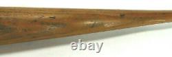 Vintage 1940s Adirondack Wood Baseball Bat Lou Gehrig Style 34 Reverse Brand