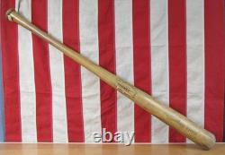 Vintage 1940s Adirondack Wood Baseball Bat Reverse Brand Walker Cooper Type 34