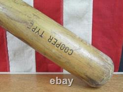 Vintage 1940s Adirondack Wood Baseball Bat Reverse Brand Walker Cooper Type 34