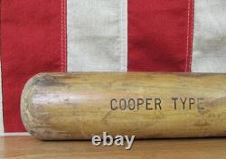 Vintage 1940s Adirondack Wood Baseball Bat Reverse Brand Walker Cooper Type 34
