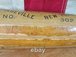 Vintage 1940s Adirondack Wood Baseball Bat Reverse Brand Walker Cooper Type 34