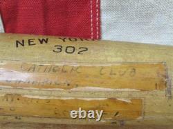 Vintage 1940s Adirondack Wood Baseball Bat Reverse Brand Walker Cooper Type 34