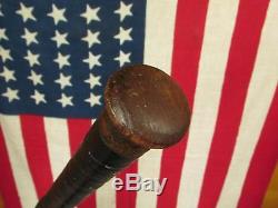 Vintage 1940s Amyx Manufacturing Co. Wood Baseball Bat Ash 33 West Plains, MO