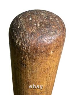 Vintage 1940s Blackman & Burchfield 34 Inch Wood Baseball Bat Belmont NY Antique