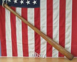 Vintage 1940s Blackman & Burchfield Wood Baseball Bat The Belmont 34 Belmont, NY