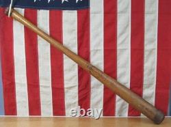 Vintage 1940s Blackman & Burchfield Wood Baseball Bat The Belmont 34 Belmont, NY
