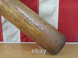 Vintage 1940s Blackman & Burchfield Wood Baseball Bat The Belmont 34 Belmont, NY