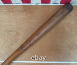 Vintage 1940s Blackman & Burchfield Wood Baseball Bat The Belmont 34 Belmont, NY