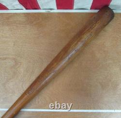 Vintage 1940s Blackman & Burchfield Wood Baseball Bat The Belmont 34 Belmont, NY