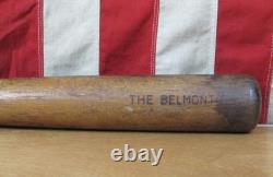 Vintage 1940s Blackman & Burchfield Wood Baseball Bat The Belmont 34 Belmont, NY
