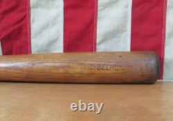 Vintage 1940s Blackman & Burchfield Wood Baseball Bat The Belmont 34 Belmont, NY