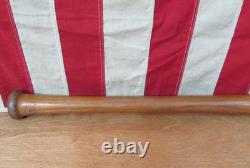 Vintage 1940s Blackman & Burchfield Wood Baseball Bat The Belmont 34 Belmont, NY