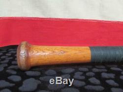 Vintage 1940s Blackman & Burchfield Wood Baseball Bat The Belmont 35 Belmont, NY