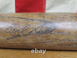 Vintage 1940s Clipper Wood Baseball Bat Southwest Mfg Co. No. 225 Earl Brown 35