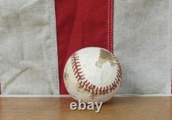Vintage 1940s Cork Wiffle Ball Wood Baseball Bat 30 marked with Leather Cork Ball