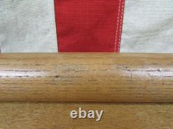 Vintage 1940s Cork Wiffle Ball Wood Baseball Bat 30 marked with Leather Cork Ball