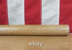 Vintage 1940s Cork Wiffle Ball Wood Baseball Bat 30 marked with Leather Cork Ball
