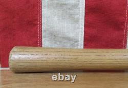 Vintage 1940s Cork Wiffle Ball Wood Baseball Bat 30 marked with Leather Cork Ball