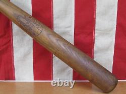Vintage 1940s Disto Champion Wood Baseball Bat P33 Model 33 Great Display