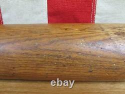 Vintage 1940s Draper Maynard D&M Wood Baseball Bat Enos Slaughter HOF 36 DS40